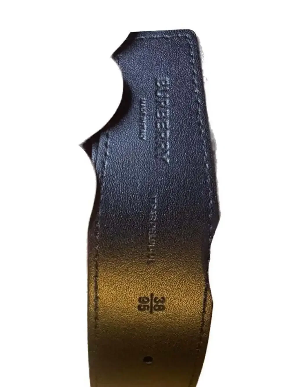 Burberry Monogram Motif Vintage Check Reversible Belt